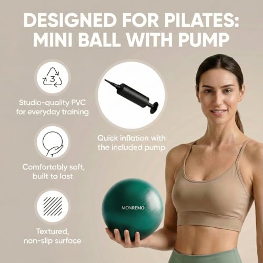 Pilates Home Workout Kit 7pc P - مراجعة Pilates Toning Ball وسعره