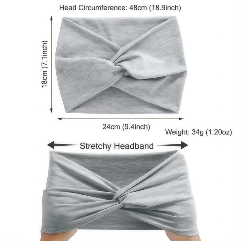 Wide Elastic Headband Hairband - مراجعة Pilates Yoga Ring وسعره