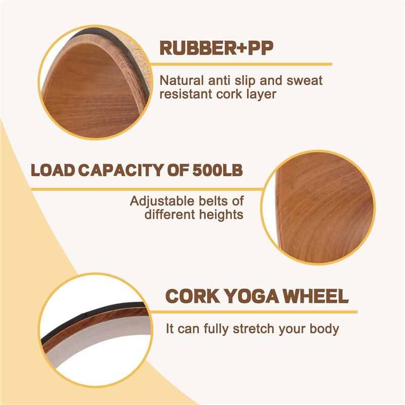 Budget-Friendly Cork Yoga Whee - مراجعة Yoga Wheel Dharma وسعره