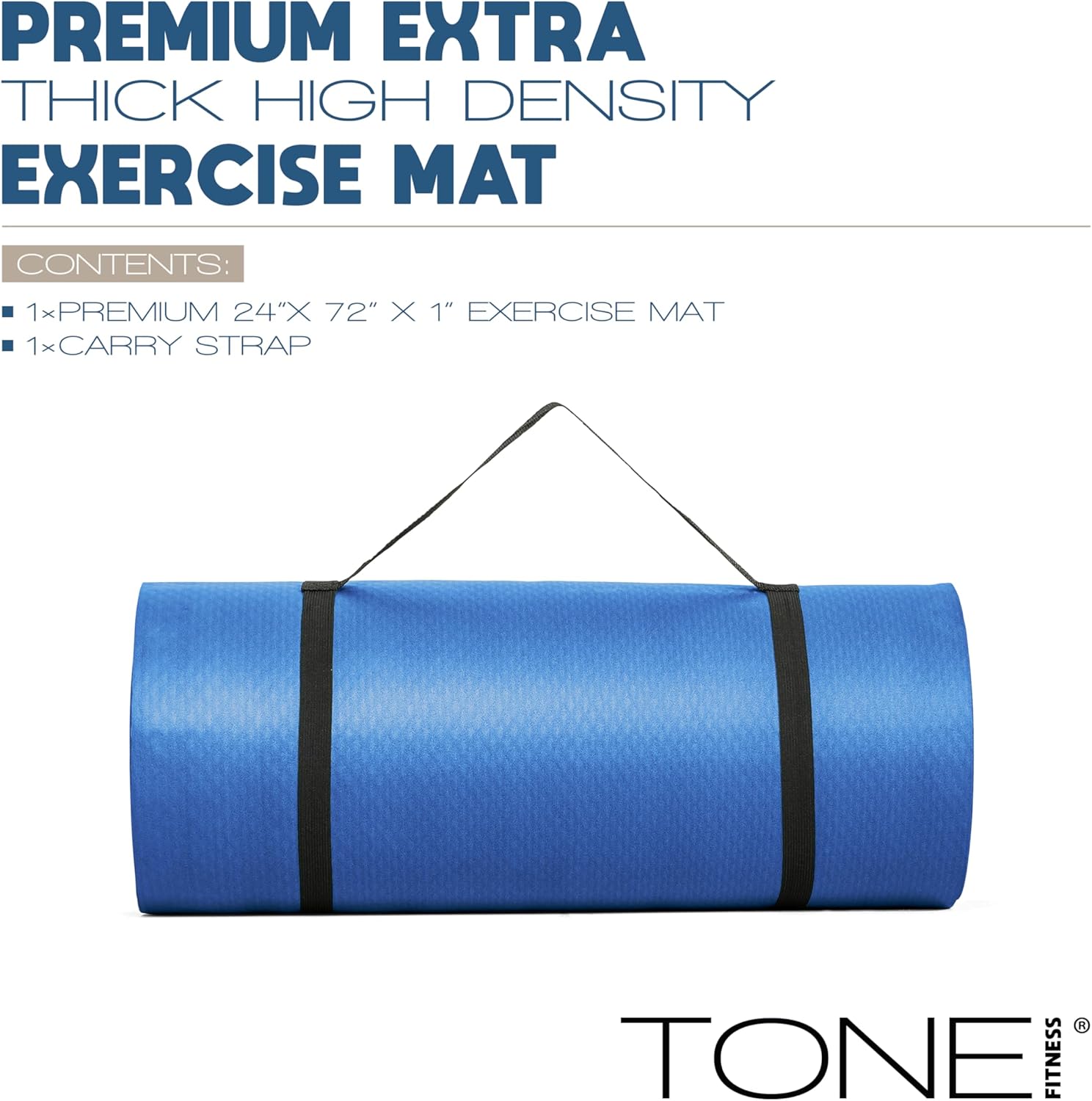 1-Inch Thick Yoga Mat, High-De - مراجعة Pilates Yoga Mat وسعره