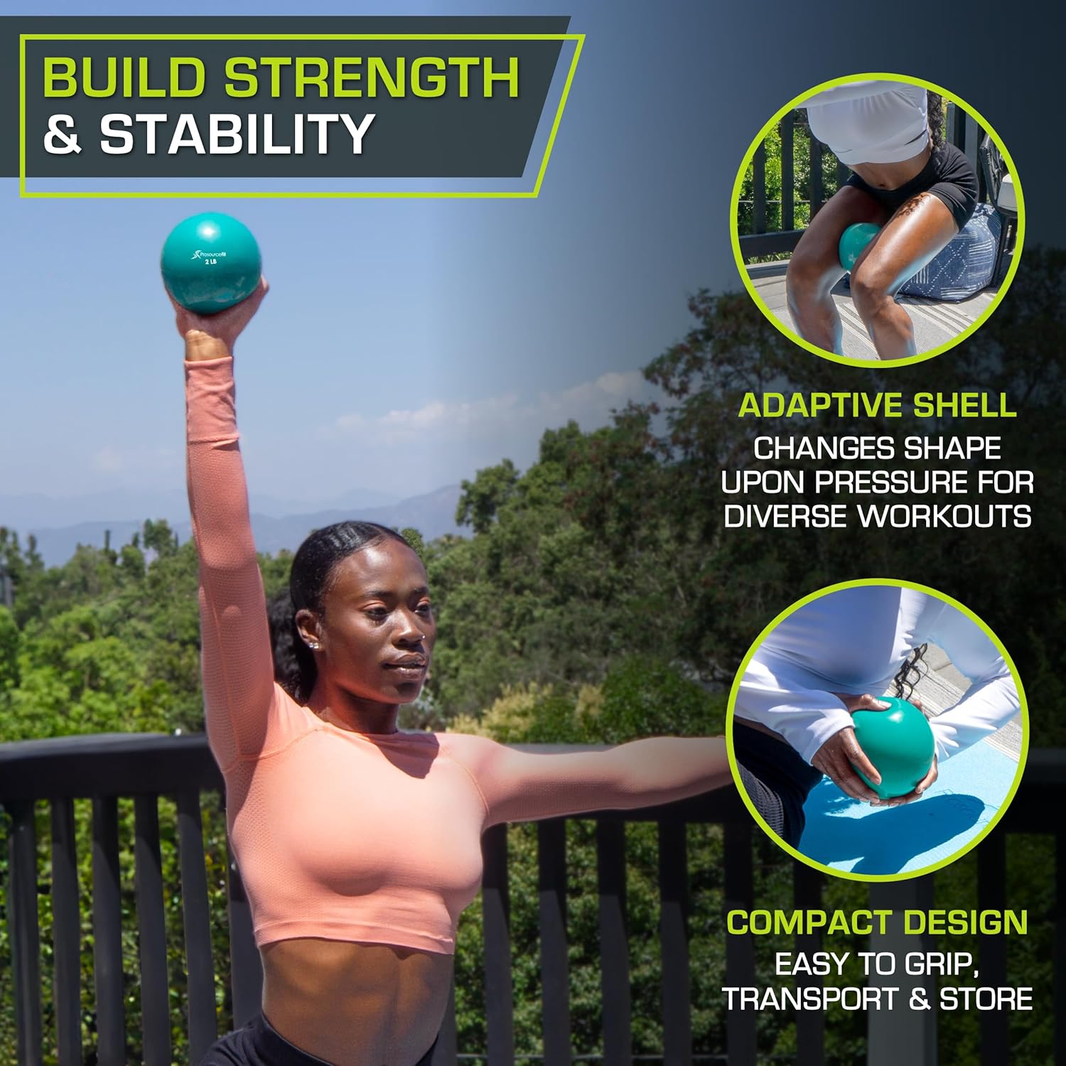 Weighted Toning Exercise Balls - مراجعة Pilates Toning Ball وسعره