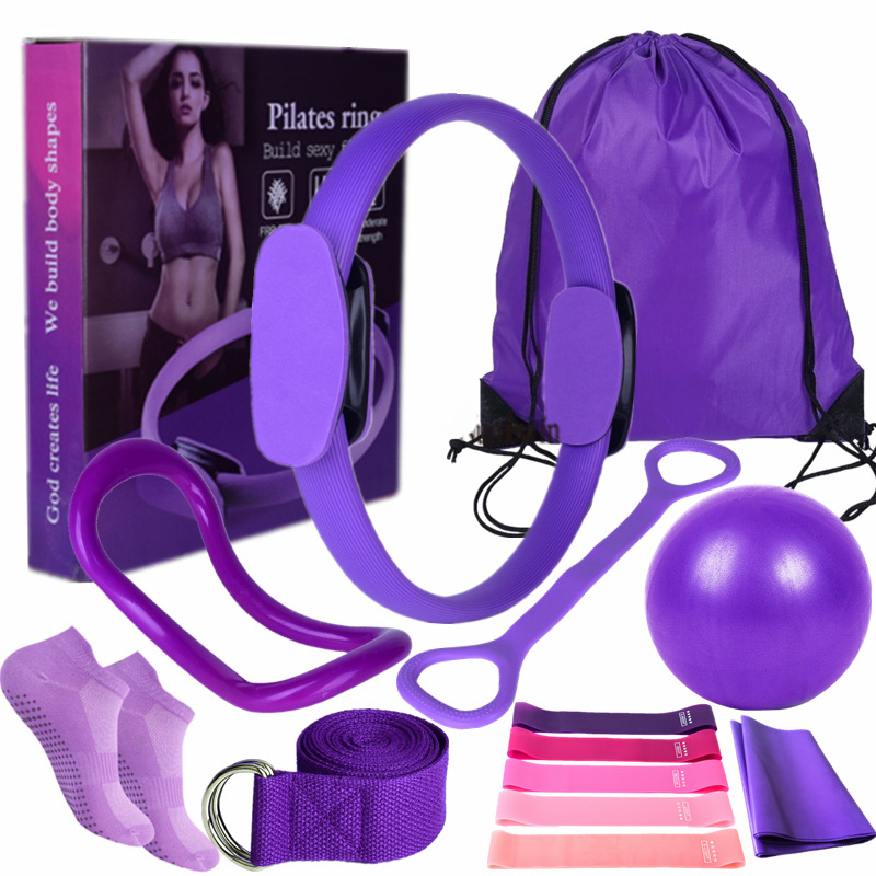 14Pcs Home Pilates Kit for Wom - مراجعة Pilates Toning Ball وسعره