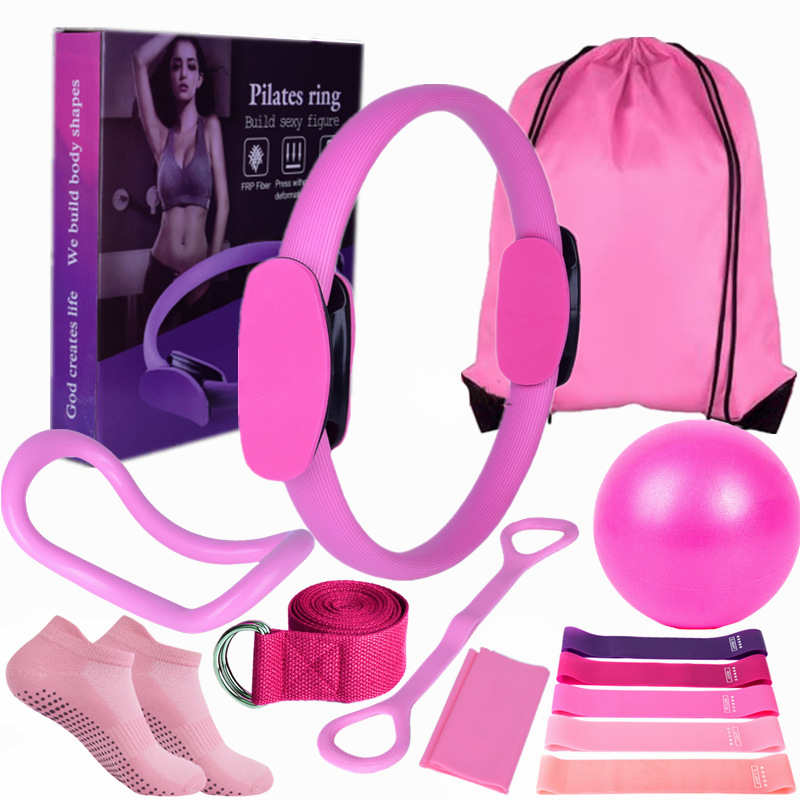 14Pcs Home Pilates Kit for Wom - مراجعة Pilates Toning Ball وسعره